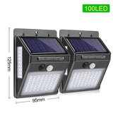 Luz de Segurança com Painel Solar e Sensor de Movimento