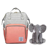 Bolsa Maternidade L'equeen®️ + Brinde Elefantinho Soninho 40cm