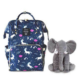 Bolsa Maternidade L'equeen®️ + Brinde Elefantinho Soninho 40cm
