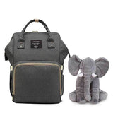 Bolsa Maternidade L'equeen®️ + Brinde Elefantinho Soninho 40cm