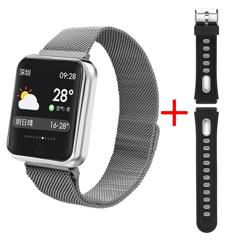 Smartwatch Ellegant Luxe Pulseira Milanese - Lançamento 2019