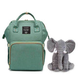 Bolsa Maternidade L'equeen®️ + Brinde Elefantinho Soninho 40cm