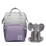 Bolsa Maternidade L'equeen®️ + Brinde Elefantinho Soninho 40cm
