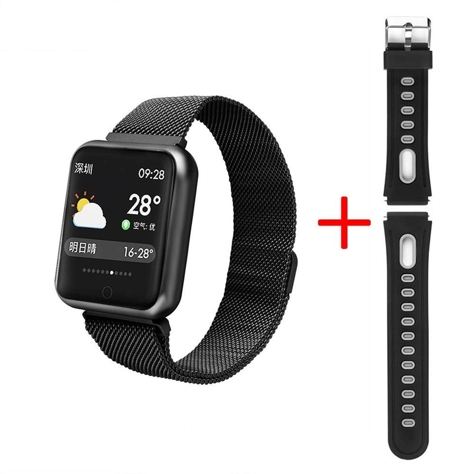 Smartwatch Ellegant Luxe Pulseira Milanese - Lançamento 2019